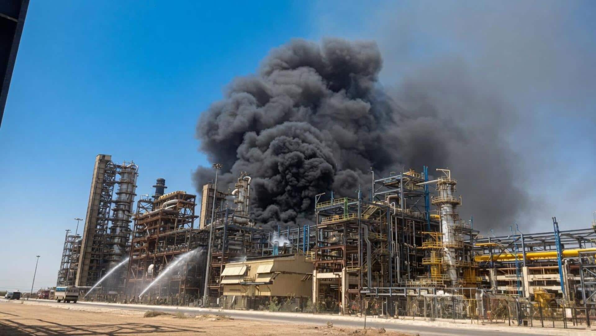 प्रधानमंत्री मोदी के उद्घाटन से एक दिन पहले राजस्थान की पचपदरा रिफाइनरी में लगी भीषण आग