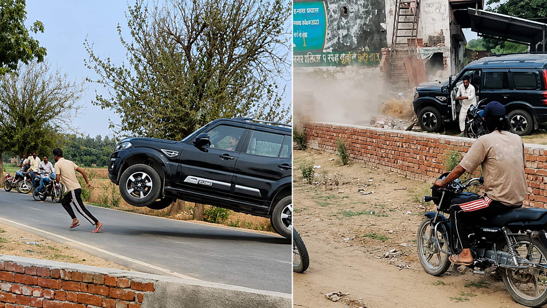 फरीदाबाद में पुलिस को ठिकाना बताने पर दबंगों ने युवक पर स्कॉर्पियो चढ़ाई, गंभीर घायल