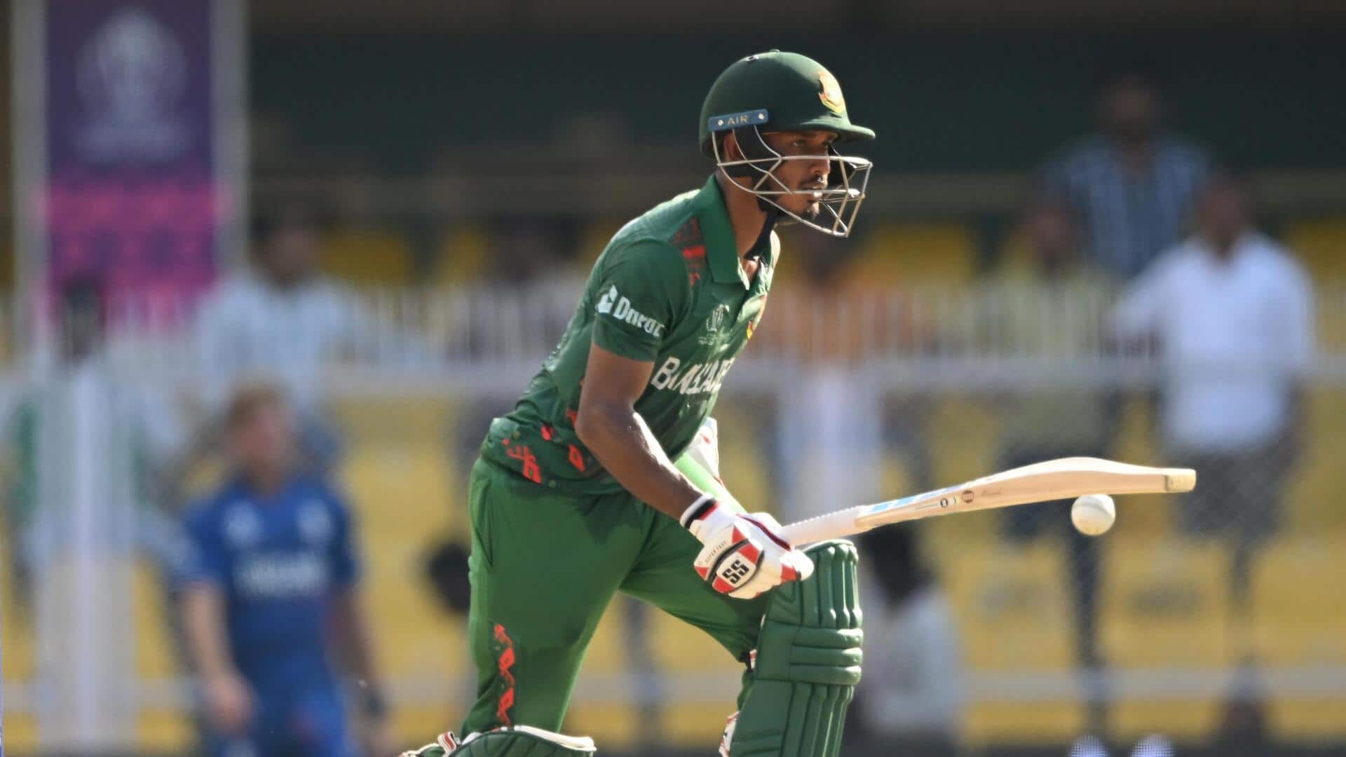 बांग्लादेश बनाम श्रीलंका: तंजीद हसन ने वनडे क्रिकेट में बनाया अपना सर्वश्रेष्ठ स्कोर, जानिए उनके आंकड़े 