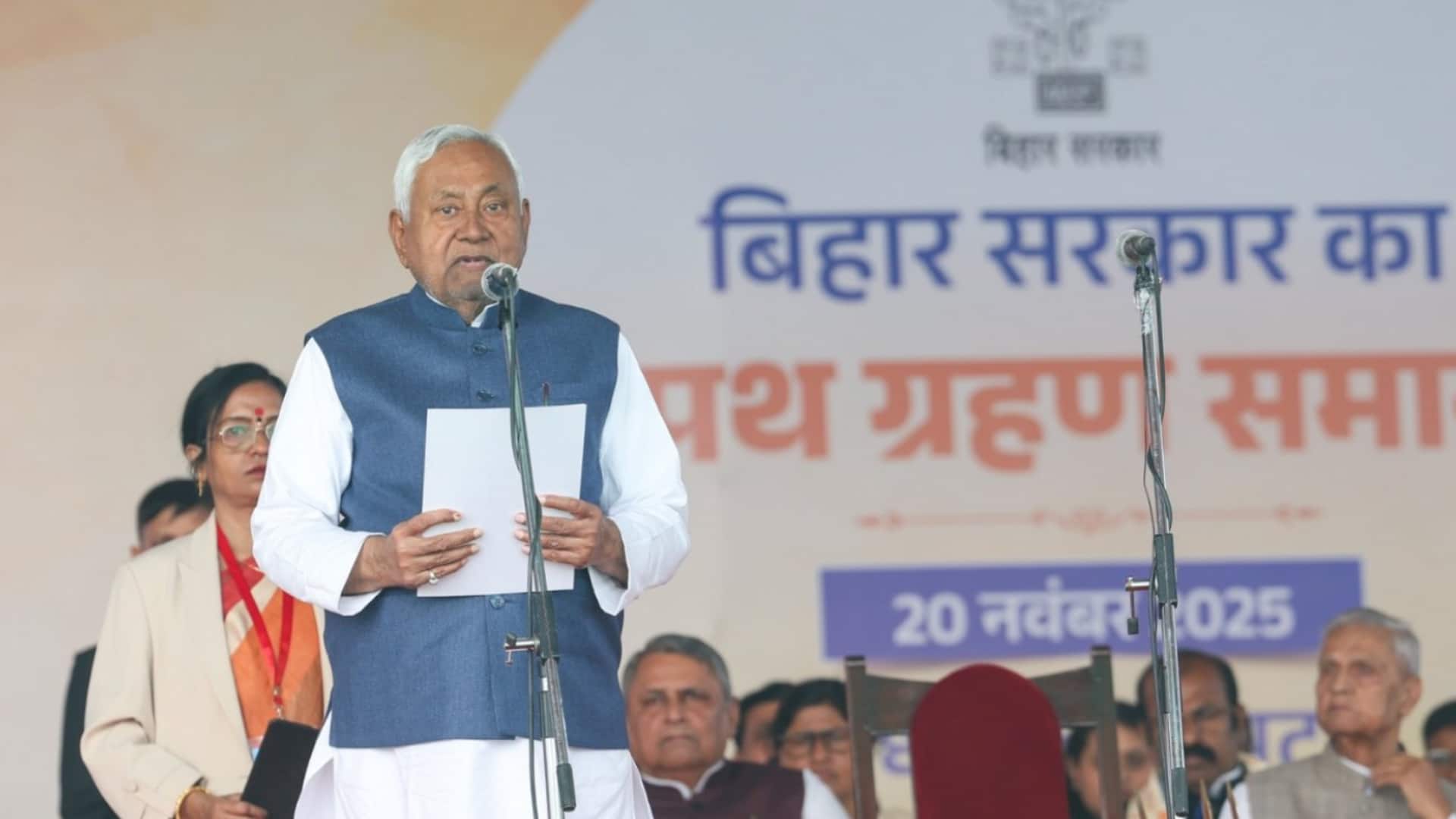 बिहार: नीतीश कुमार की नई सरकार में 26 मंत्री, NDA ने कैसे साधे जातीय समीकरण?