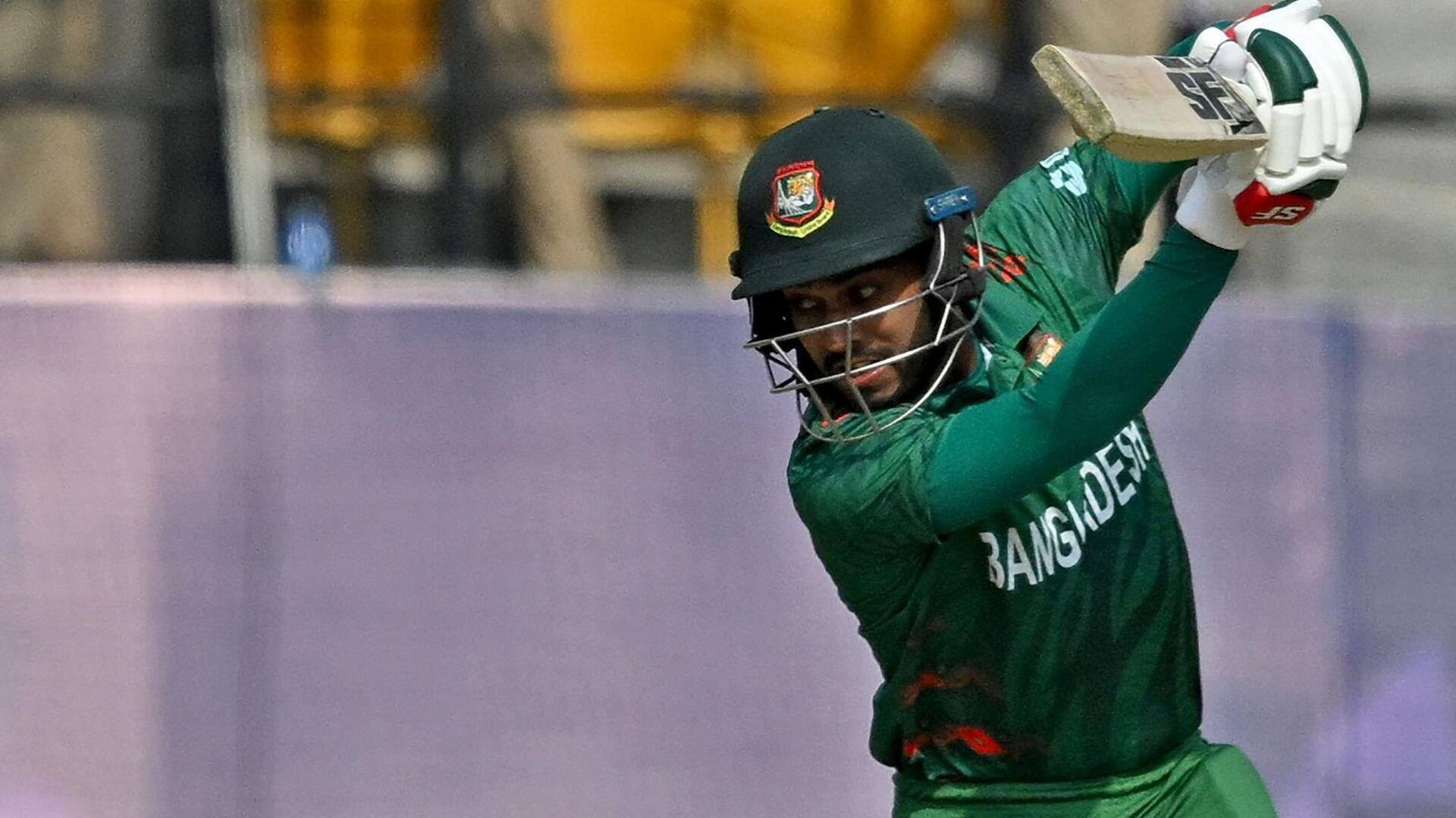 बांग्लादेश बनाम अफगानिस्तान: मेहदी हसन मिराज का ऑलराउंड प्रदर्शन, लगाया वनडे करियर का तीसरा अर्धशतक