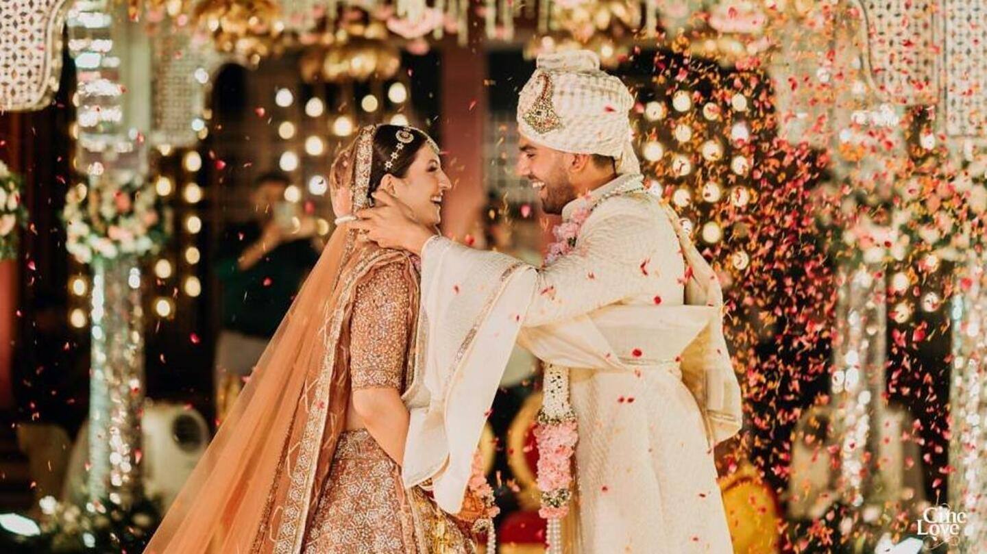 भारतीय तेज गेंदबाज दीपक चाहर ने जया भारद्वाज से रचाई शादी