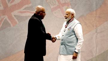 प्रधानमंत्री नरेंद्र मोदी को मिला फिजी और पापुआ न्यू गिनी का सर्वोच्च नागरिक सम्मान