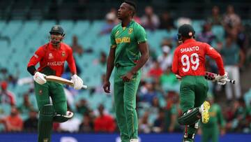 टी-20 विश्व कप: दक्षिण अफ्रीका ने बांग्लादेश को हराया, बनाए ये रिकॉर्ड्स