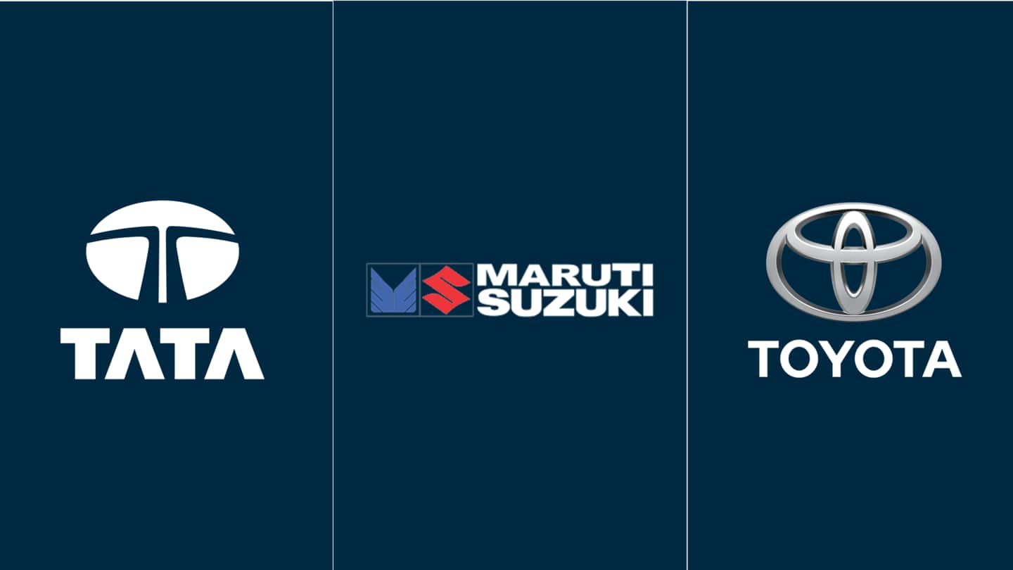 पिछले महीने मारुति सुजुकी, टाटा और टोयोटा ने अपनी बिक्री में दर्ज की गिरावट