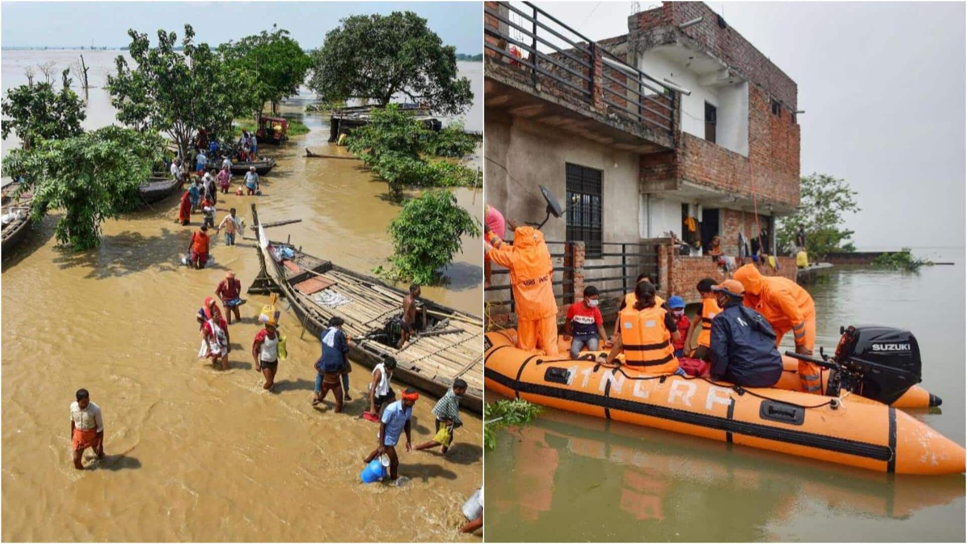 उत्तर प्रदेश-बिहार में बाढ़ की चपेट में सैकड़ों गांव, जानिए आज कैसा रहेगा मौसम 