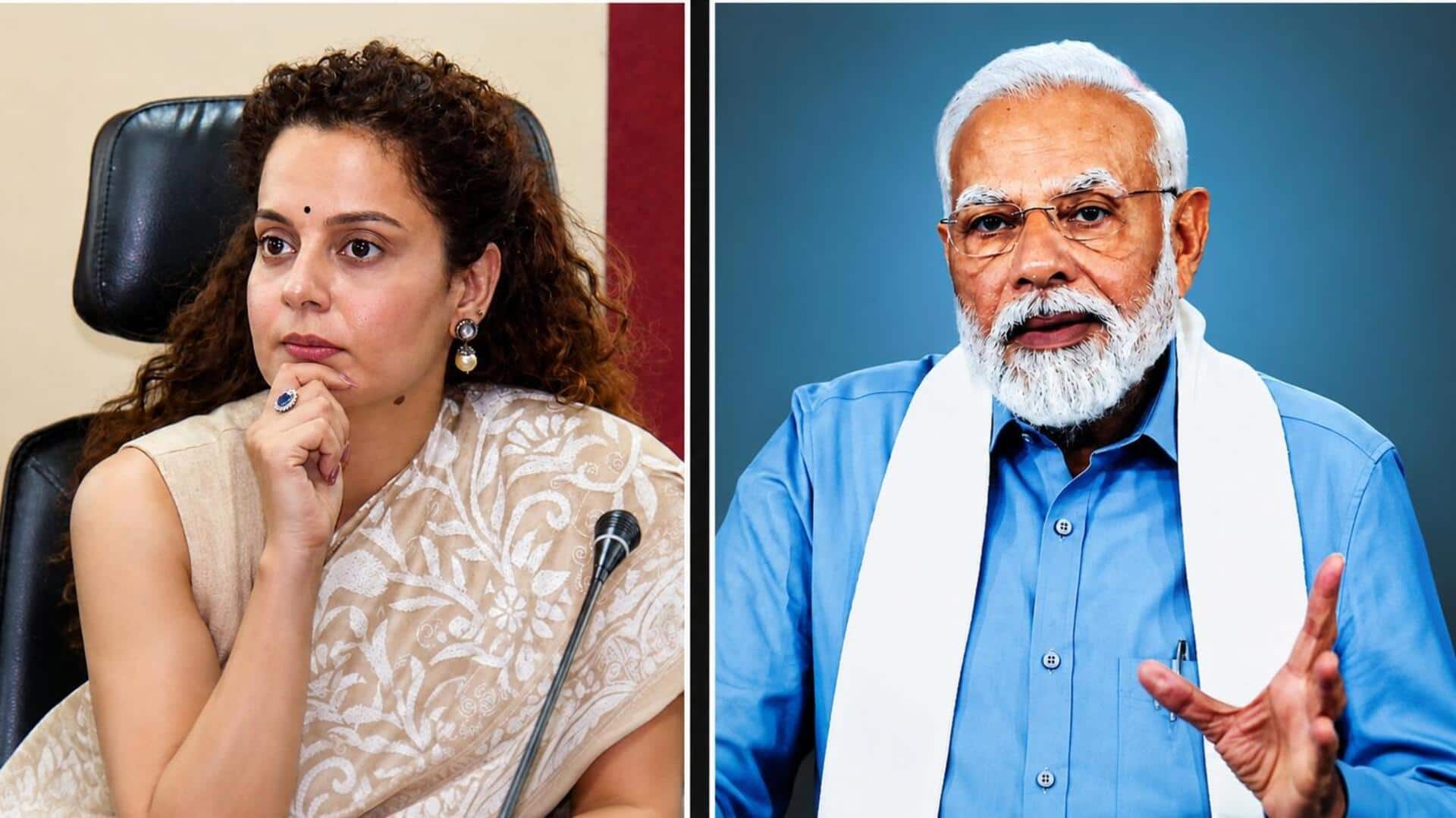 प्रधानमंत्री मोदी टिप्पणी विवाद- कंगना रनौत का सवाल- नकाब वाली लड़कियां नहीं भटकीं, हमारी बेटियां क्यों?