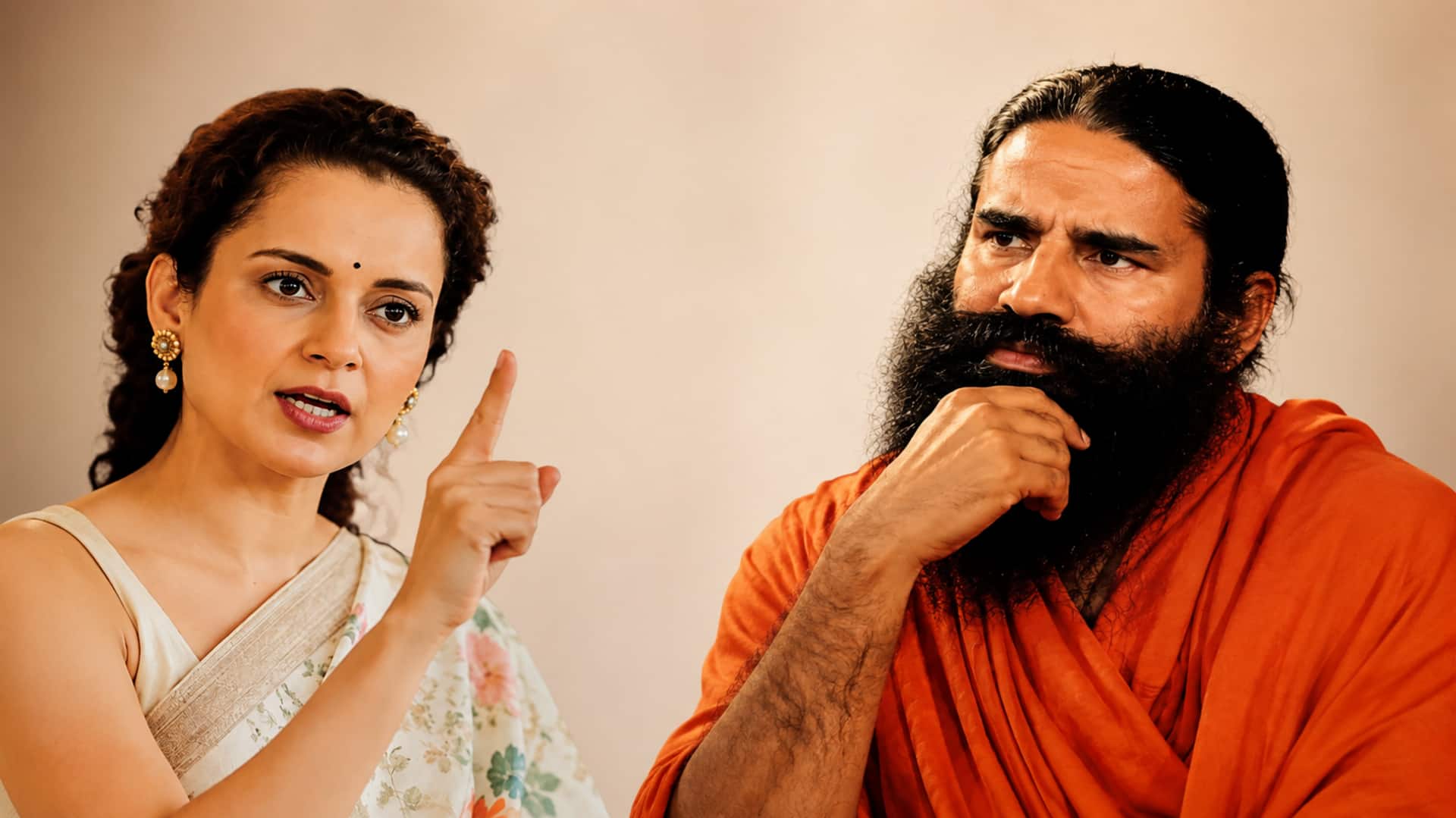 कंगना रनौत का तंज- व्यापारी बन चुके बाबा रामदेव, योग-आयुर्वेद से बनियान-अंडरवियर बेचने तक आ गए