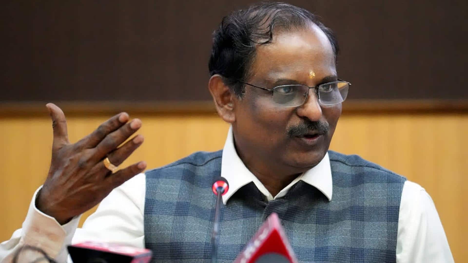 EOS-05 सैटेलाइट की सेहत ठीक, पहला गगनयान मिशन इसी साल होगा लॉन्च- ISRO प्रमुख