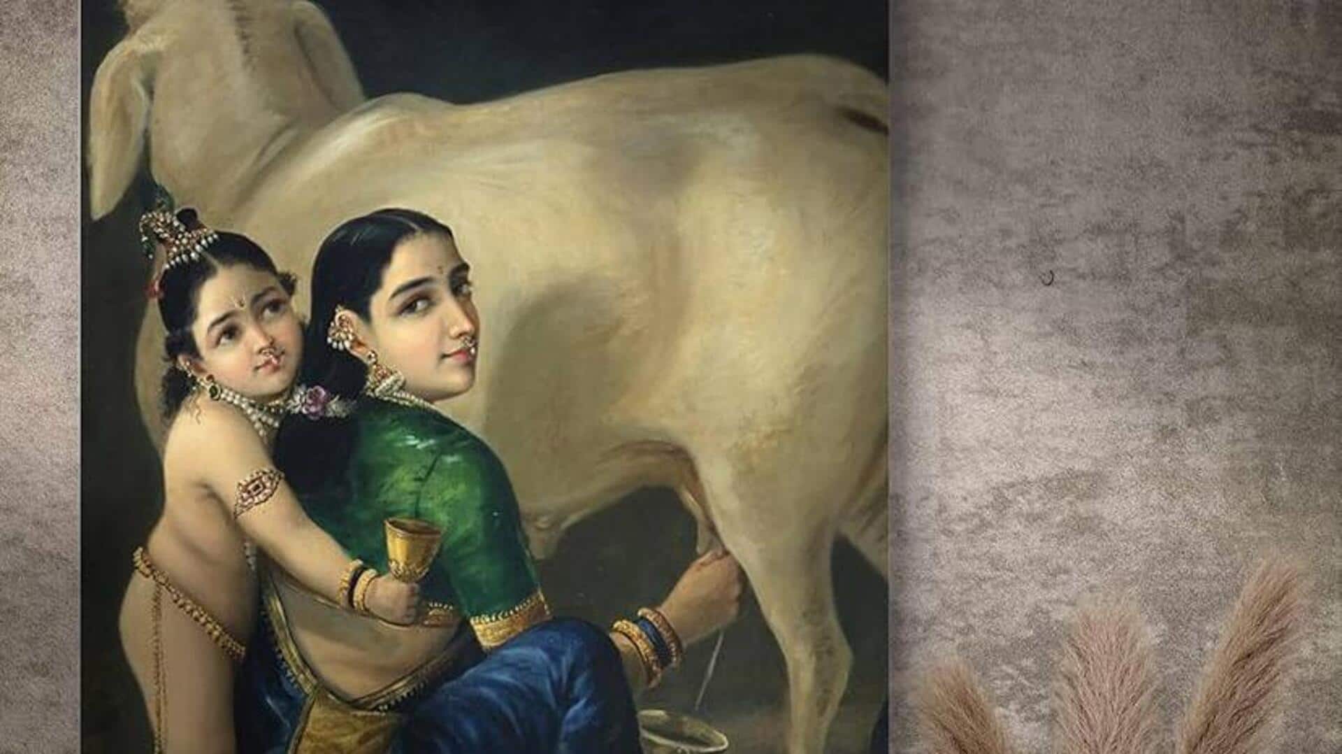 राजा रवि वर्मा की 'यशोदा और कृष्ण' की पेंटिंग 167 करोड़ रूपये में बिकी