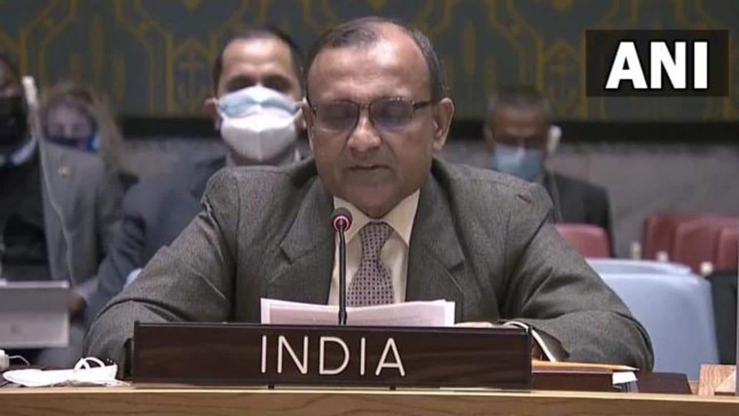 यूक्रेन-रूस के बीच तनाव पर UNSC में भारत ने क्या कहा?