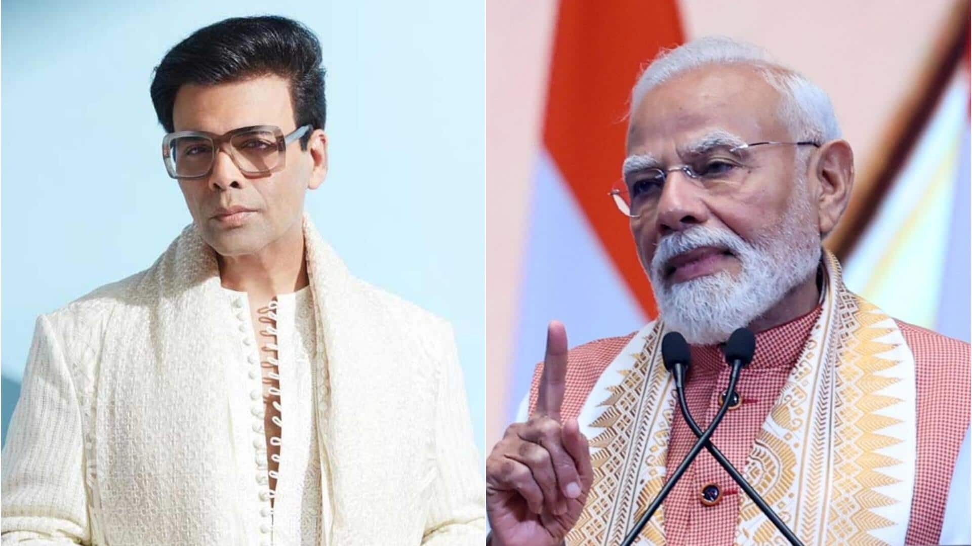 प्रधानमंत्री मोदी ने क्यों किया 'कुछ कुछ होता है' गाने का जिक्र? गदगद हुए करण जौहर
