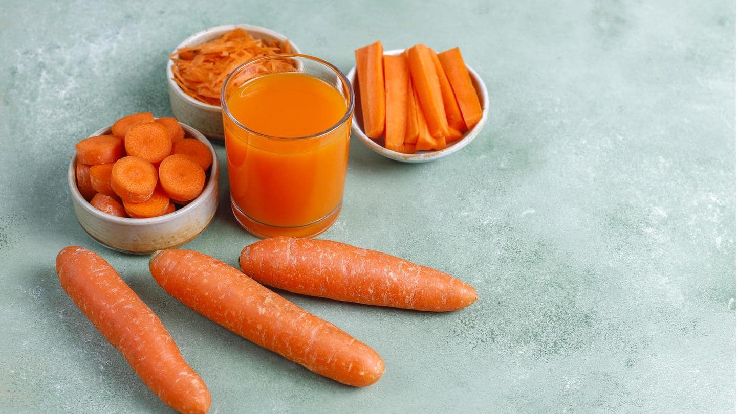 गाजर का जूस अपनी डाइट में करें शामिल, मिलेंगे ये 5 प्रमुख स्वास्थ्य लाभ
