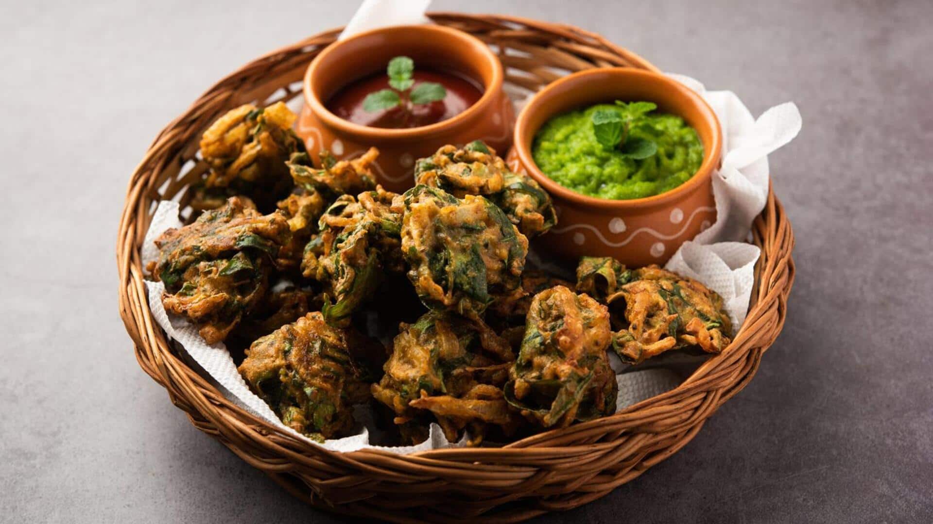 पालक से बनाकर खाएं ये स्वादिष्ट स्नैक्स, चाय के साथ लगते हैं बेहतरीन