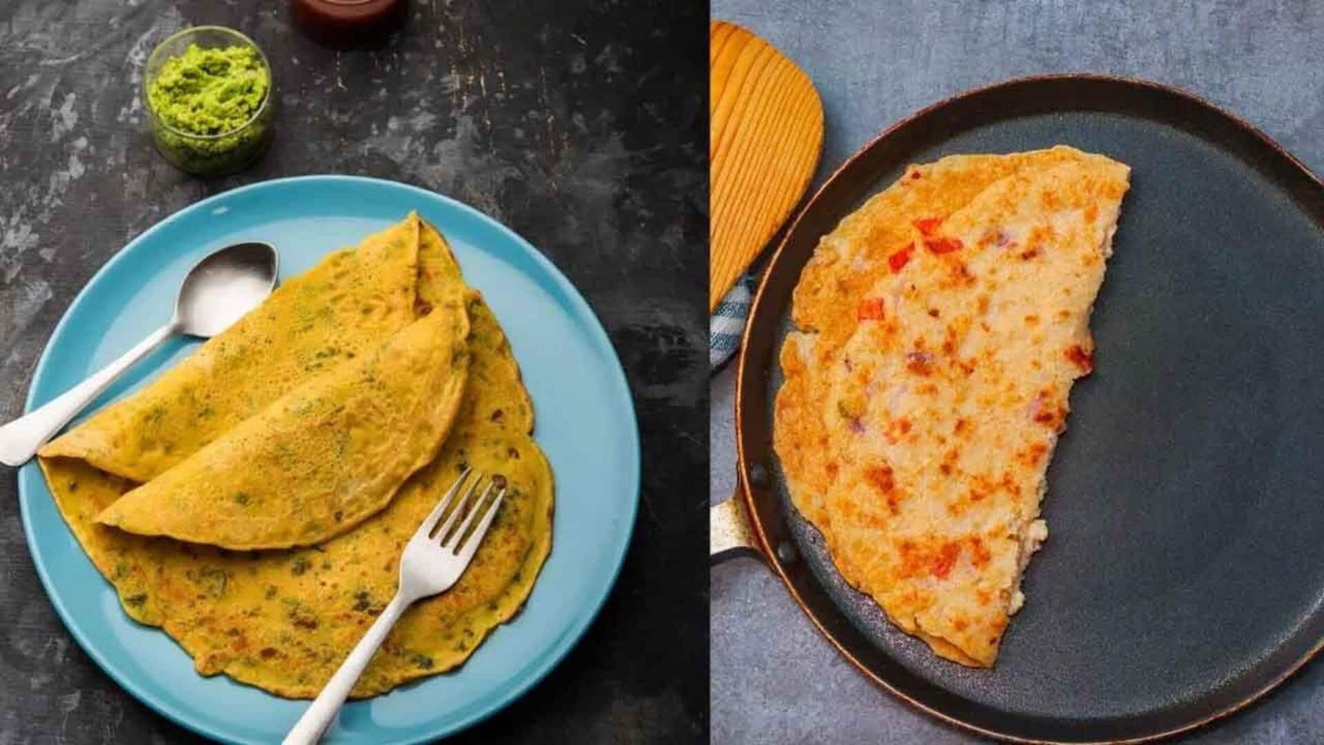 ओट्स चीला बनाम बेसन चीला: इनमें से किसमें है ज्यादा प्रोटीन?