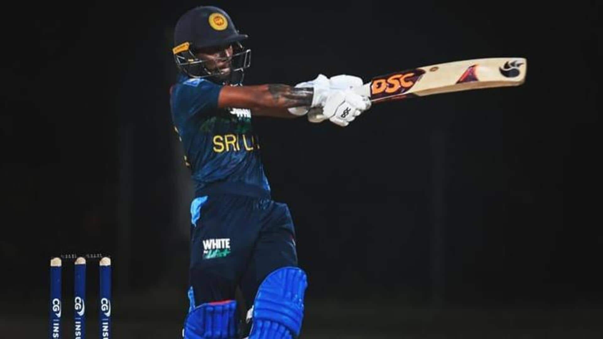 पथुम निसांका के इस साल वनडे में 1,000 रन पूरे, ऐसा करने वाले दूसरे बल्लेबाज बने