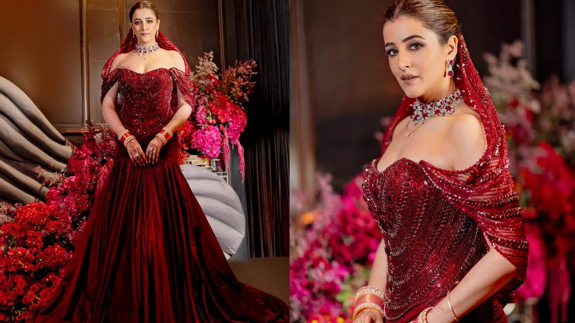 नुपुर सैनन की रिसेप्शन ड्रेस को किसने किया कॉपी? लोग बोले- सबको दुल्हन बनना है