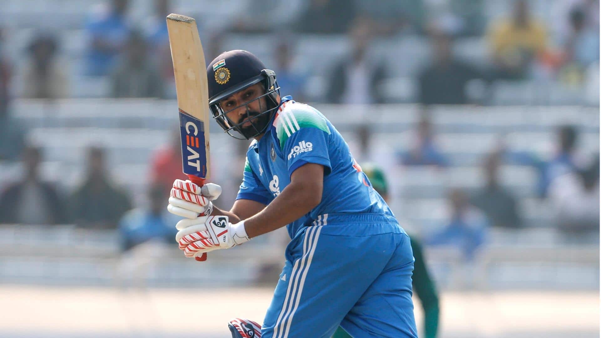 रोहित शर्मा ने भारत में खेला अपना 100वां वनडे मुकाबला, जानिए उनके आंकड़े 