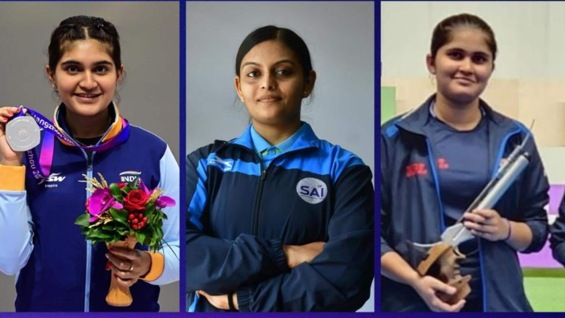 एशियाई खेल: 10 मीटर एयर पिस्टल महिला टीम ने भारत को दिलाया रजत पदक