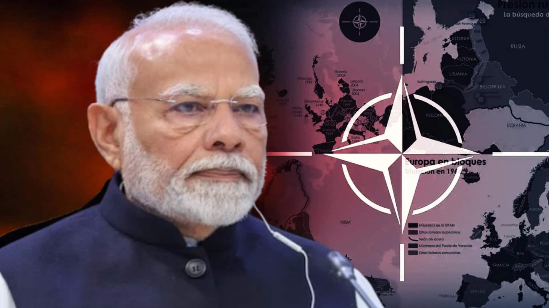 #NewsBytesExplainer: NATO ने भारत पर 100 प्रतिशत टैरिफ लगाने की धमकी दी, क्या होगा असर? #NewsBytesExplainer: NATO ने भारत पर 100 प्रतिशत टैरिफ लगाने की धमकी दी, क्या होगा असर?