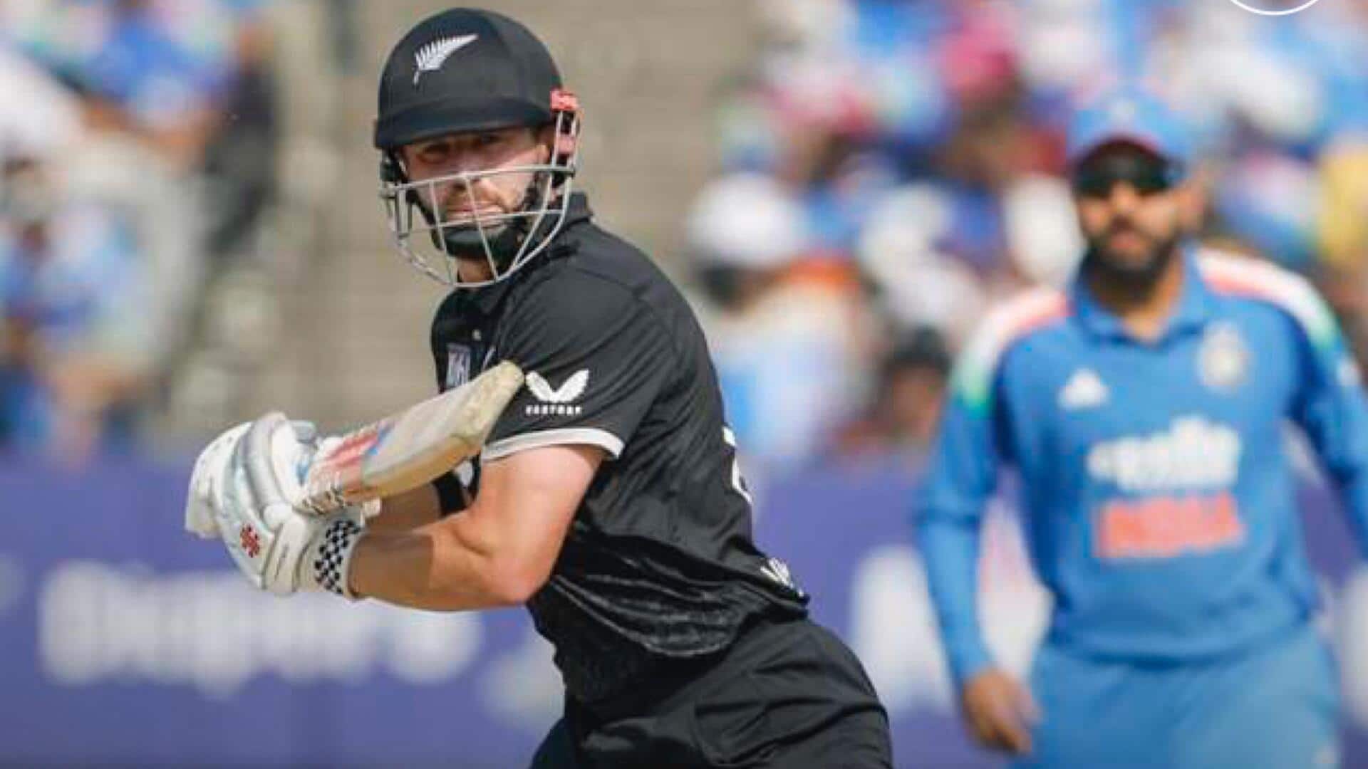 भारत बनाम न्यूजीलैंड: हेनरी निकोल्स ने जड़ा 16वां वनडे अर्धशतक, जानिए उनके आंकड़े