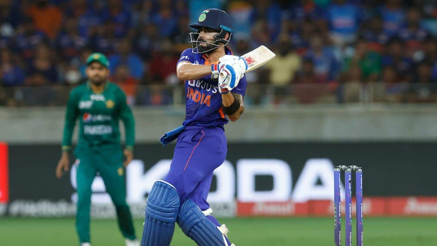 एशिया कप: भारत ने दिया पाकिस्तान को 182 रनों का लक्ष्य, कोहली ने लगाया अर्धशतक