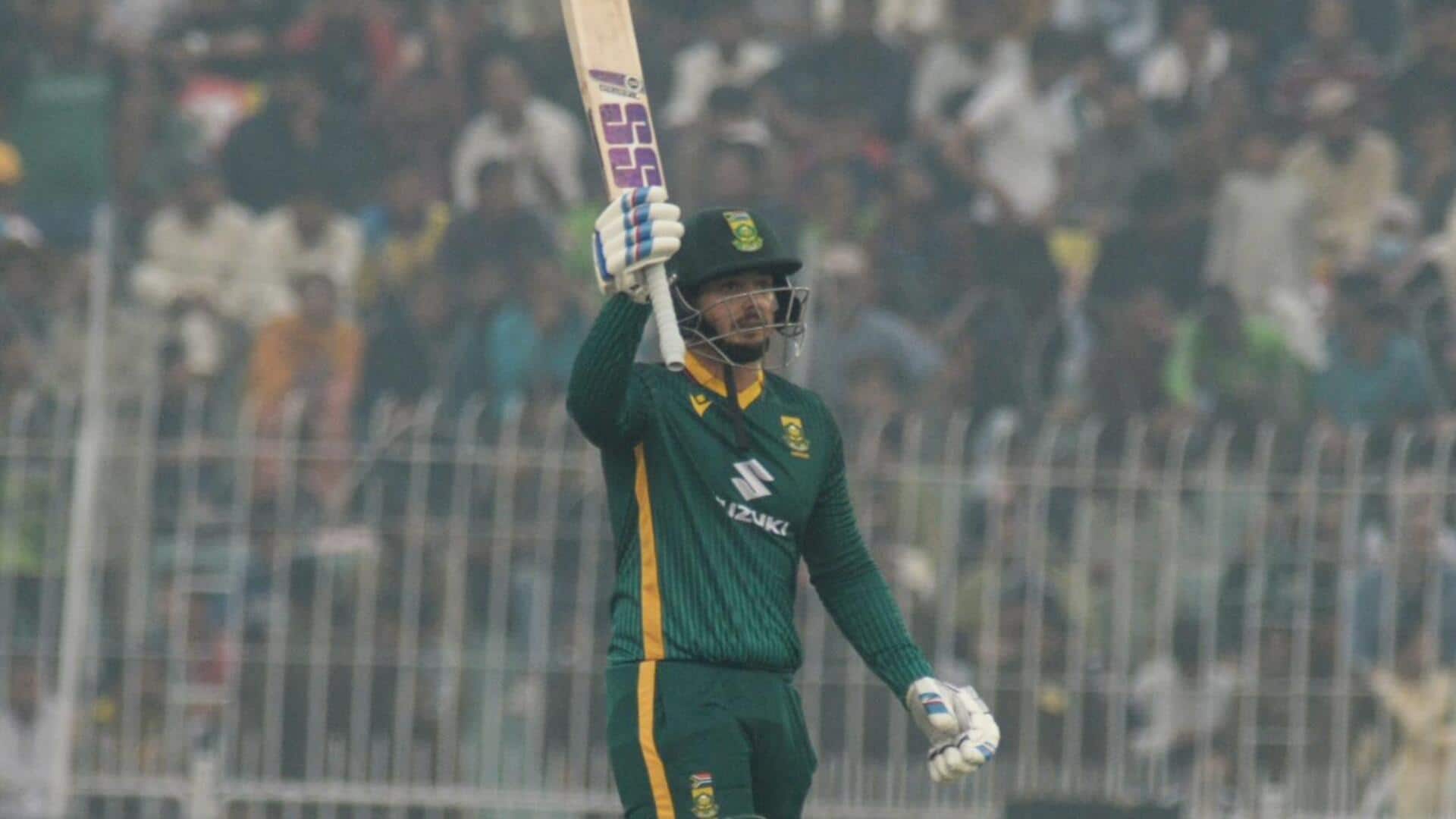 क्विंटन डिकॉक ने पाकिस्तान के खिलाफ पहले वनडे में लगाया अर्धशतक, जानिए उनके आंकड़े 