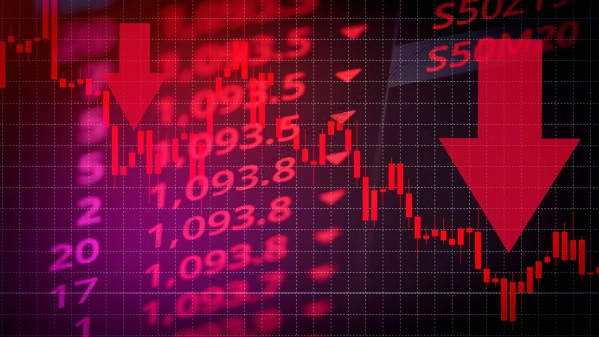 शेयर बाजार: सेंसेक्स में 700 अंकों की गिरावट, निफ्टी 25,500 के नीचे लुढ़का