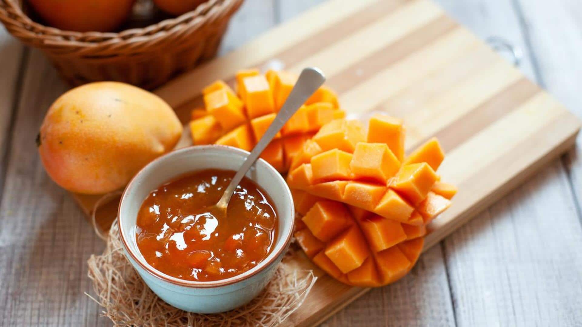 घर पर आसानी से बनाई जा सकती है आम की जैम, जानिए रेसिपी