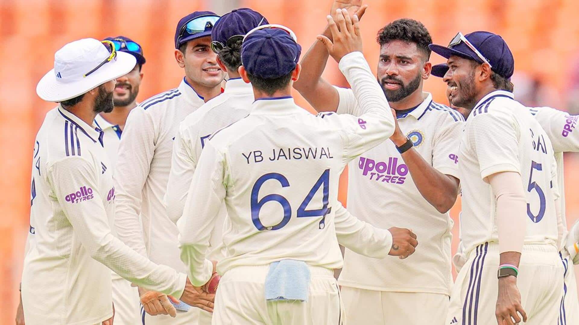 भारत ने अहमदाबाद टेस्ट में वेस्टइंडीज को हराया, सीरीज में हासिल की 1-0 की बढ़त