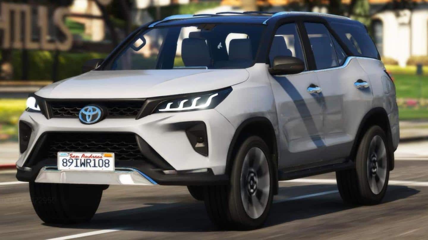 टोयोटा की लेजेंडर 4x4 SUV टोयोटा की लेजेंडर 4x4 SUV
