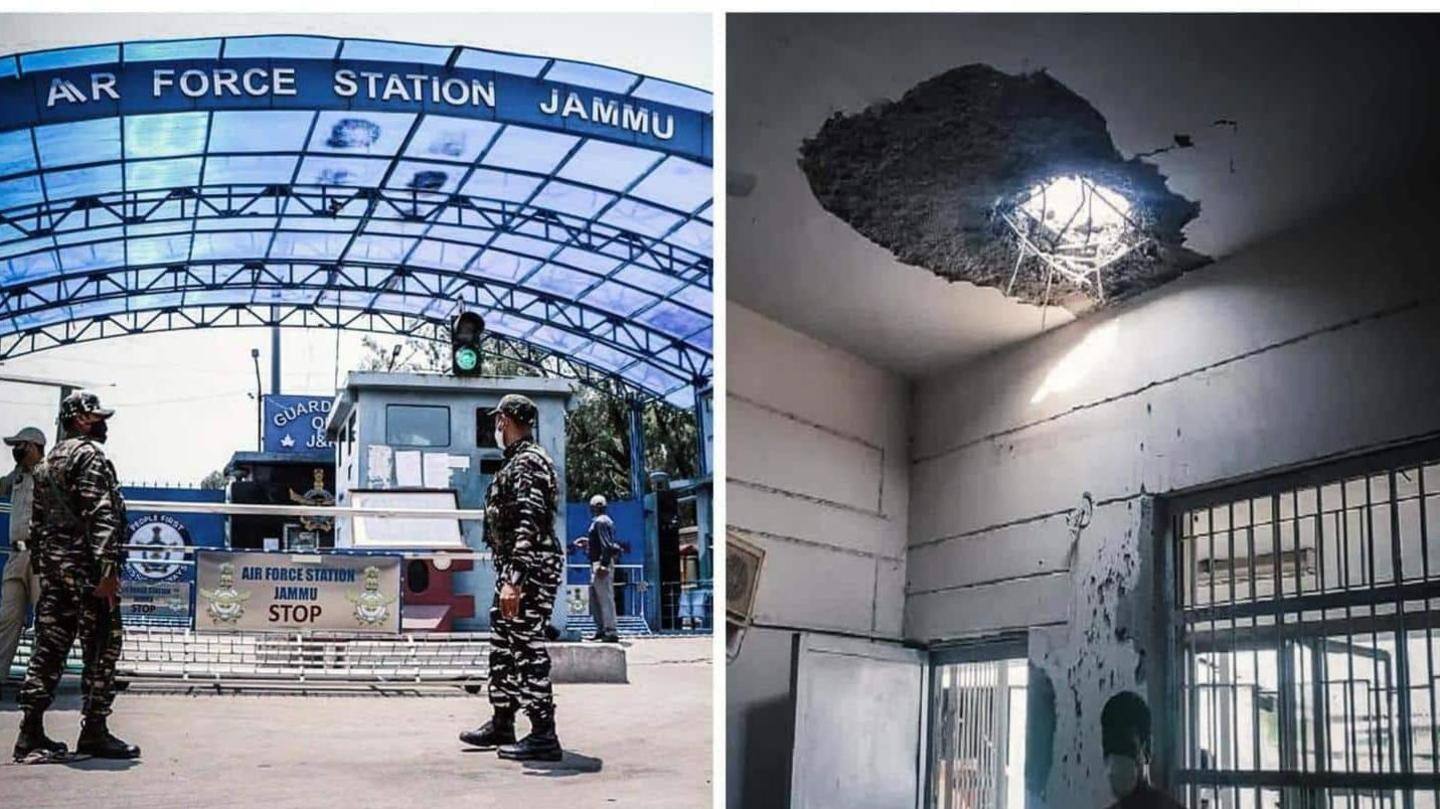 जम्मू में ड्रोन के जरिए हुआ था सैन्य हवाई अड्डे पर हमला जम्मू में ड्रोन के जरिए हुआ था सैन्य हवाई अड्डे पर हमला