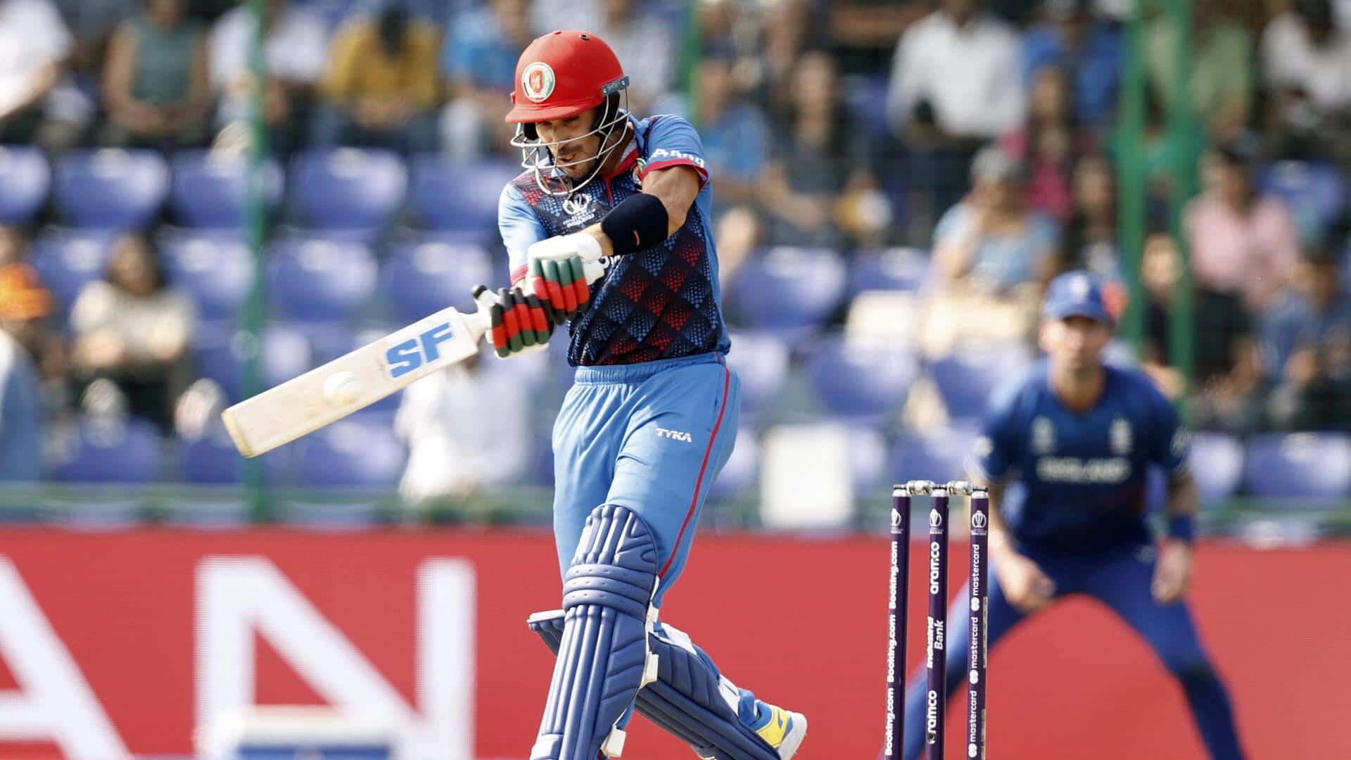 रहमानुल्लाह गुरबाज ने जमाया वनडे विश्व कप में पहला अर्धशतक, जानिए उनके आंकड़े 