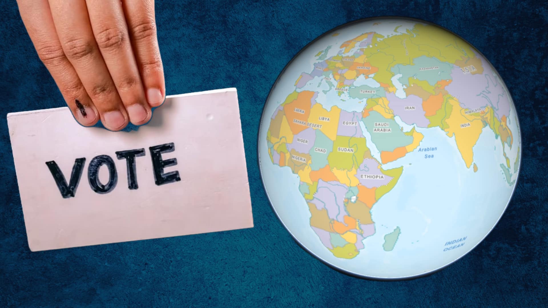 #NewsBytesExplainer: इस साल दुनिया की करीब आधी आबादी करेगी मतदान, किन-किन देशों में होंगे चुनाव? 