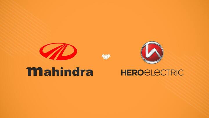 इलेक्ट्रिक वाहन बनाने के लिए साथ आईं महिंद्रा और हीरो इलेक्ट्रिक