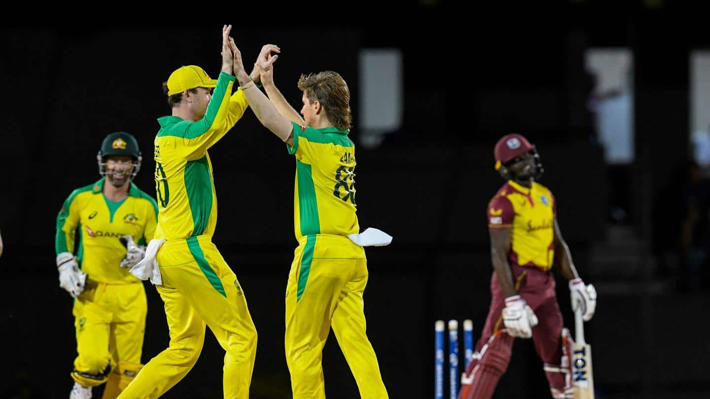 ऑस्ट्रेलिया ने चौथे टी-20 में वेस्टइंडीज को हराया, मैच में बने ये रिकॉर्ड्स