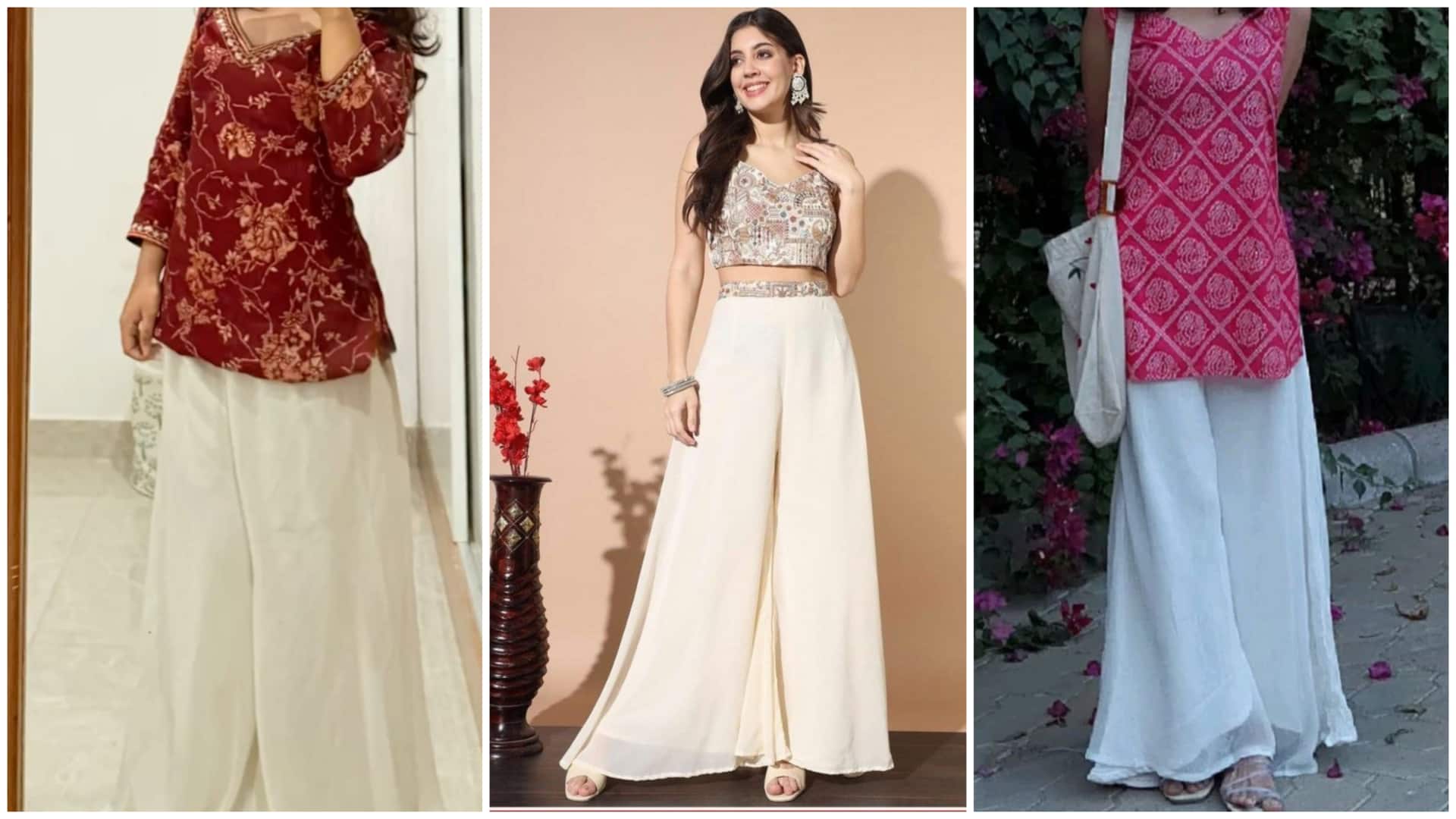महिलाएं सफेद प्लाजो को इन 5 तरीकों से पहनकर दिख सकती हैं बेहद खूबसूरत