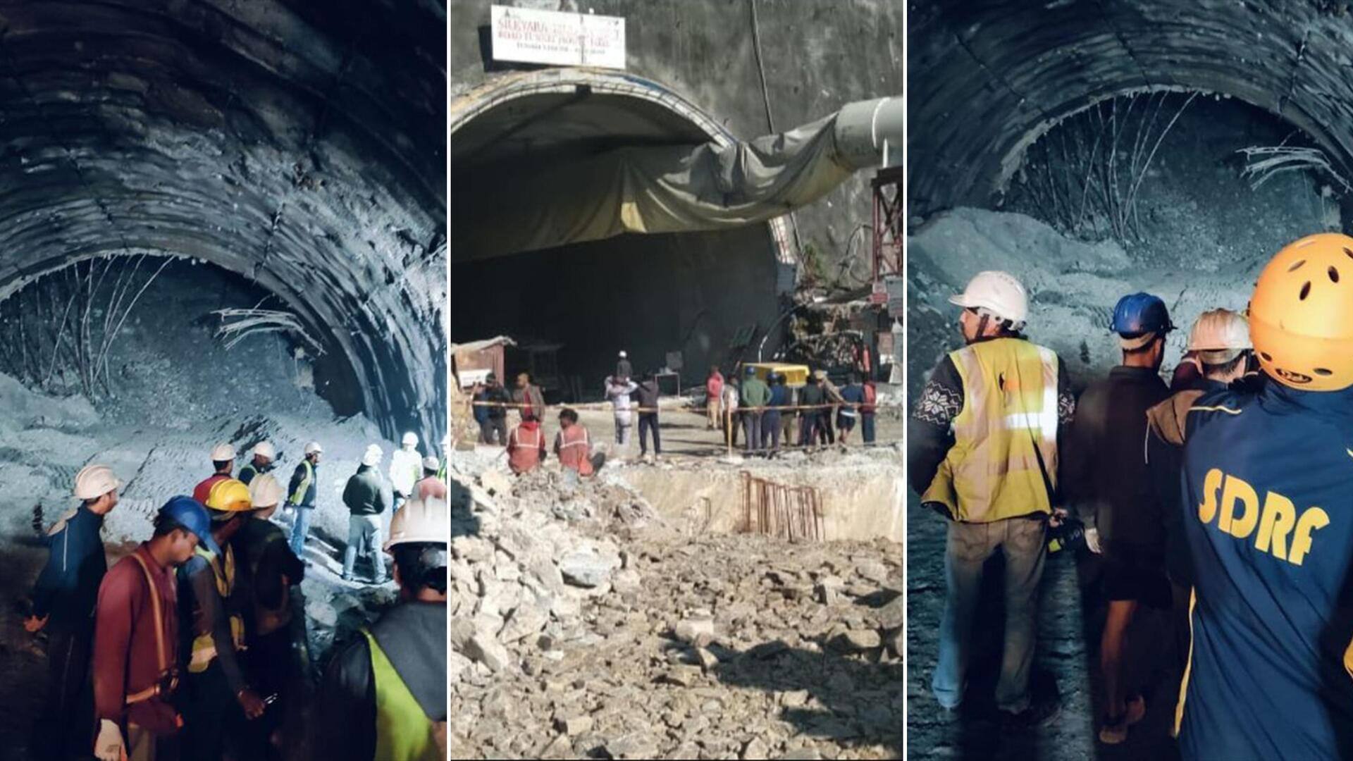 उत्तराखंड: यमुनोत्री राजमार्ग पर निर्माणाधीन सुरंग ढही, 30 से अधिक मजदूरों के फंसे होने की आशंका
