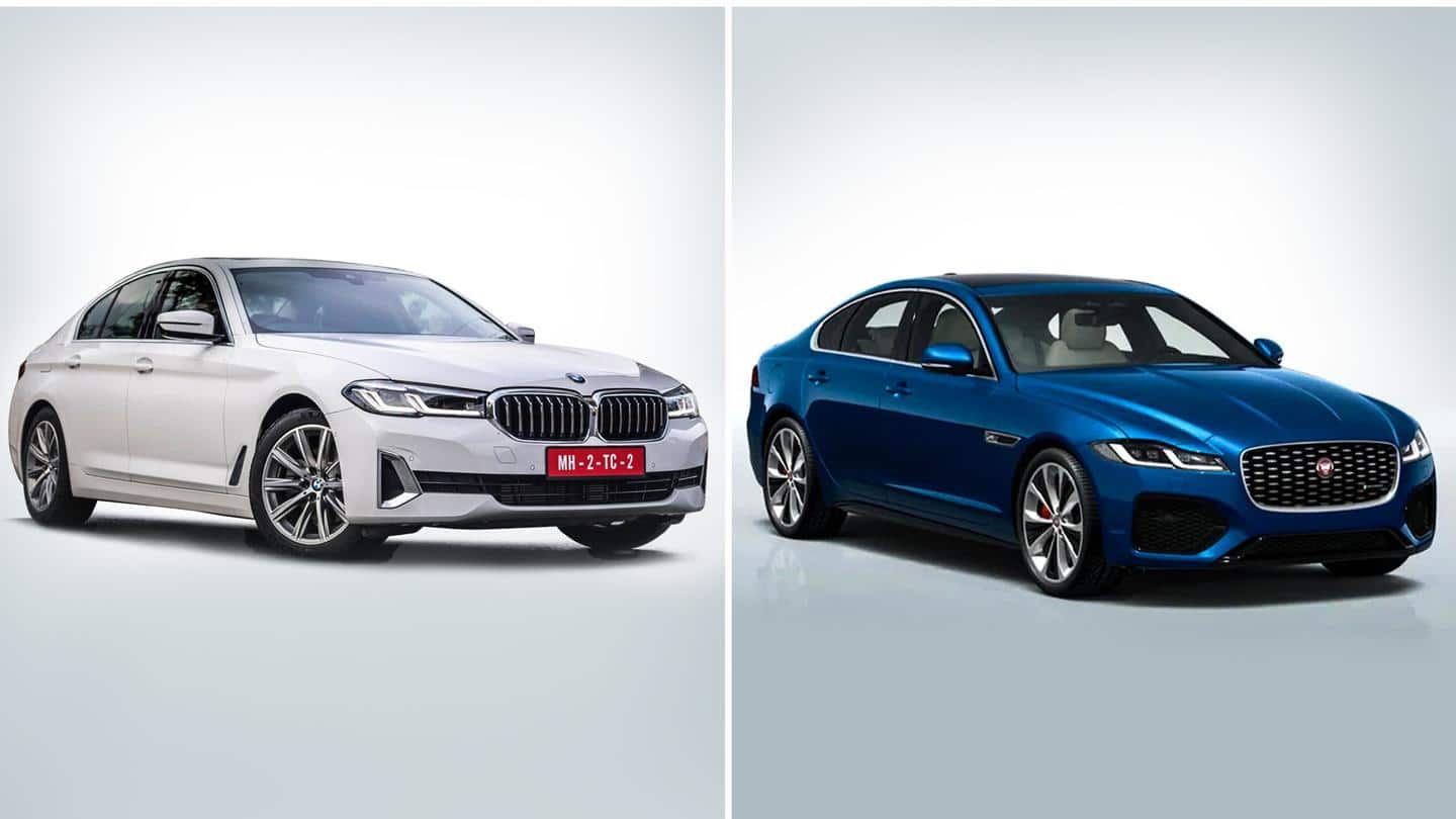 लग्जरी कार सेगमेंट में जगुआर XF या BMW 5-सीरीज में से किसे चुनेंगे आप? देखें तुलना
