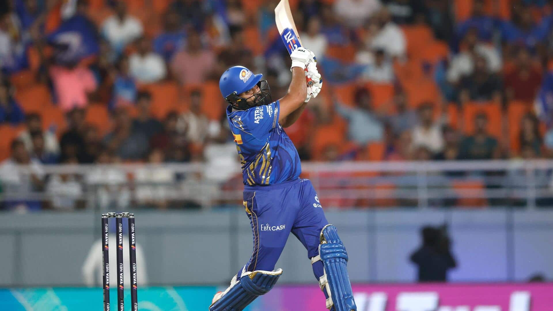 GT बनाम MI: रोहित शर्मा ने IPL में पूरे किए 7,000 रन, 300 छक्के भी जड़े GT बनाम MI: रोहित शर्मा ने IPL में पूरे किए 7,000 रन, 300 छक्के भी जड़े