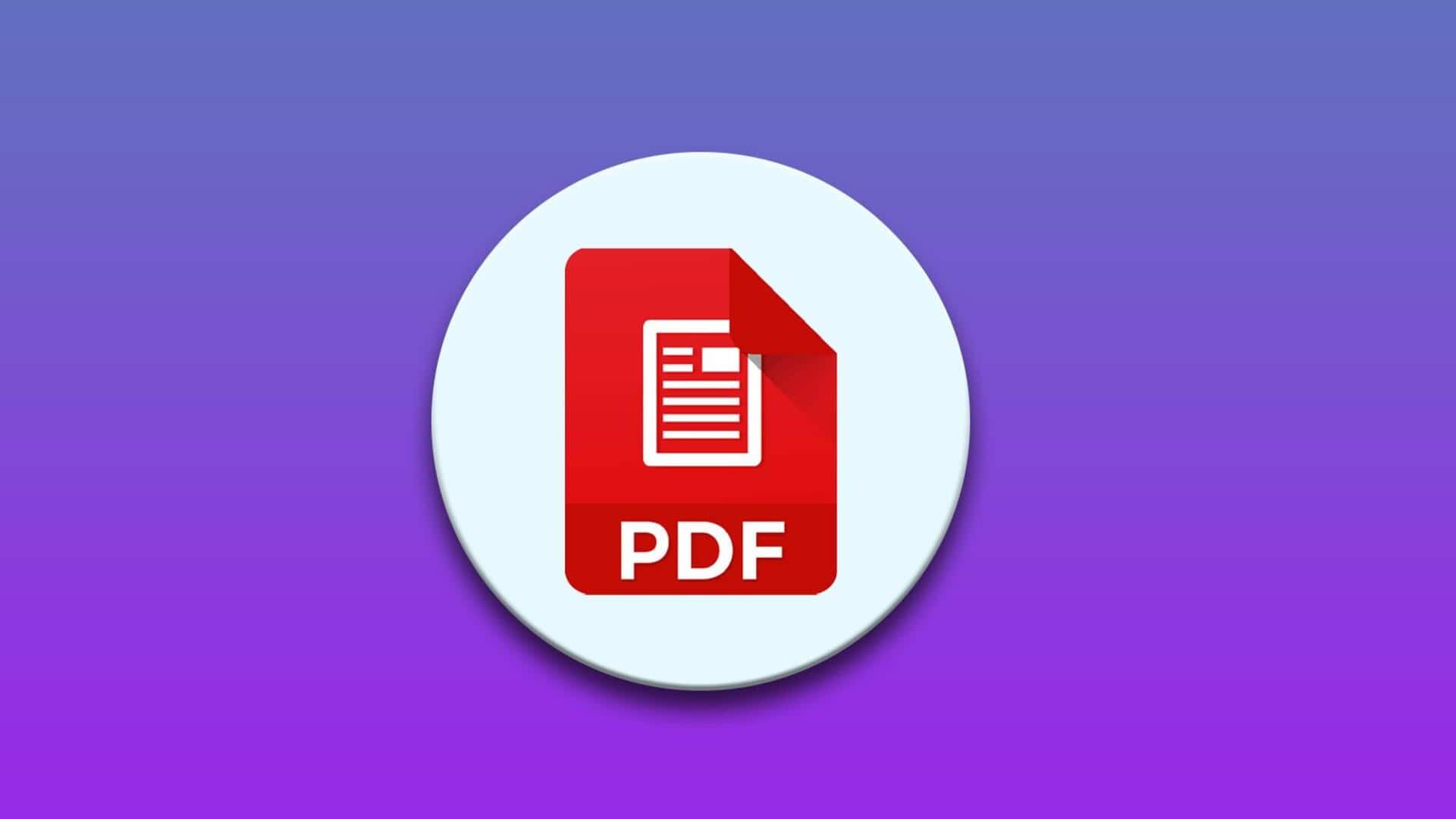 किसी PDF फाइल को कंप्रेस कैसे करें? यहां जानिए आसान तरीका