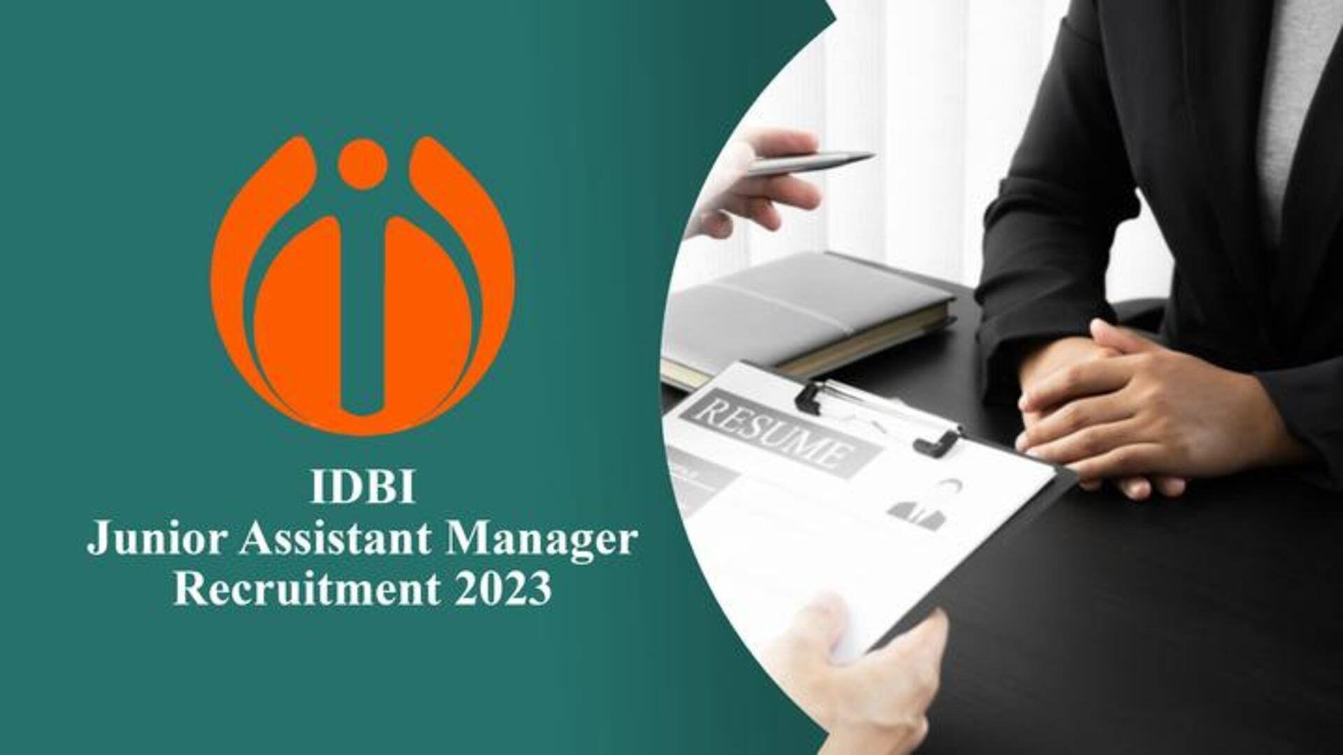 IDBI बैंक में निकली 600 पदों पर भर्ती, आवेदन आज से शुरू
