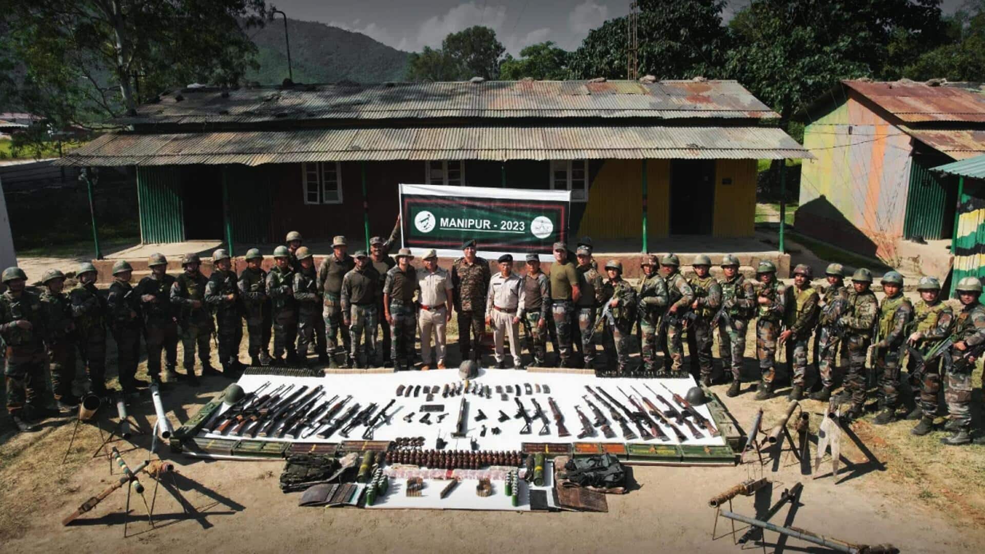 मणिपुर हिंसा: 6 महीने बाद केवल 25 प्रतिशत लूटे हुए हथियार बरामद