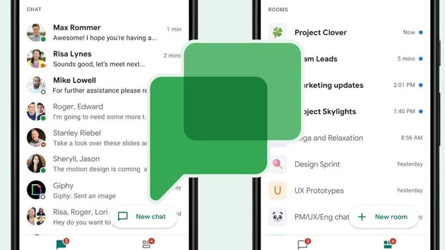हैंगआउट्स को 'अलविदा' कहने को हो जाएं तैयार, अगले महीने जगह लेगी गूगल चैट्स