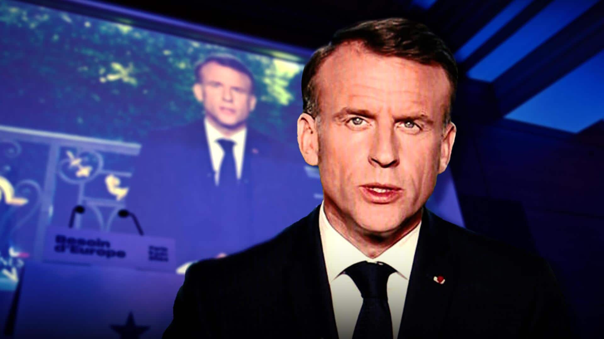 फ्रांस के राष्ट्रपति ने क्यों की आकस्मिक आम चुनाव की घोषणा और आगे क्या होगा?