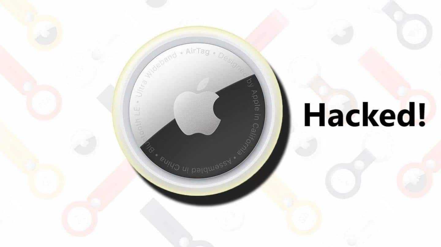 NFC URL में बदलाव कर हैक किया एयरटैग NFC URL में बदलाव कर हैक किया एयरटैग