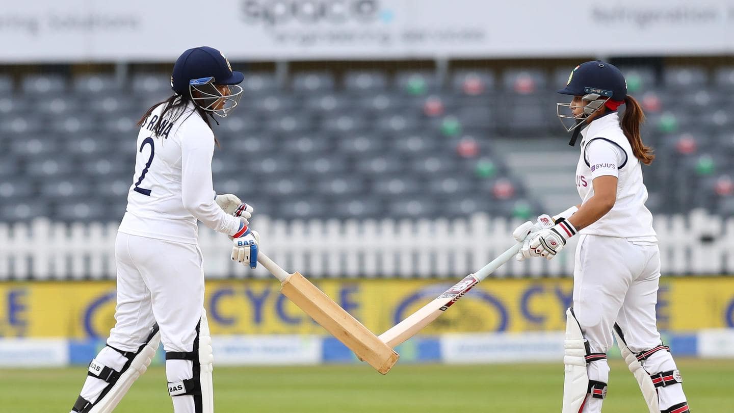इंग्लैंड बनाम भारत, महिला टेस्ट: राणा और दीप्ति की बदौलत भारत ने ड्रॉ कराया मैच