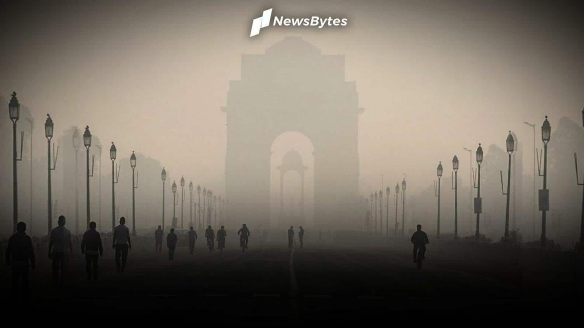 दिल्ली: सर्दी से पहले बिगड़ने लगी हवा, कई इलाकों में वायु गुणवत्ता 'खराब' और 'बेहद खराब'