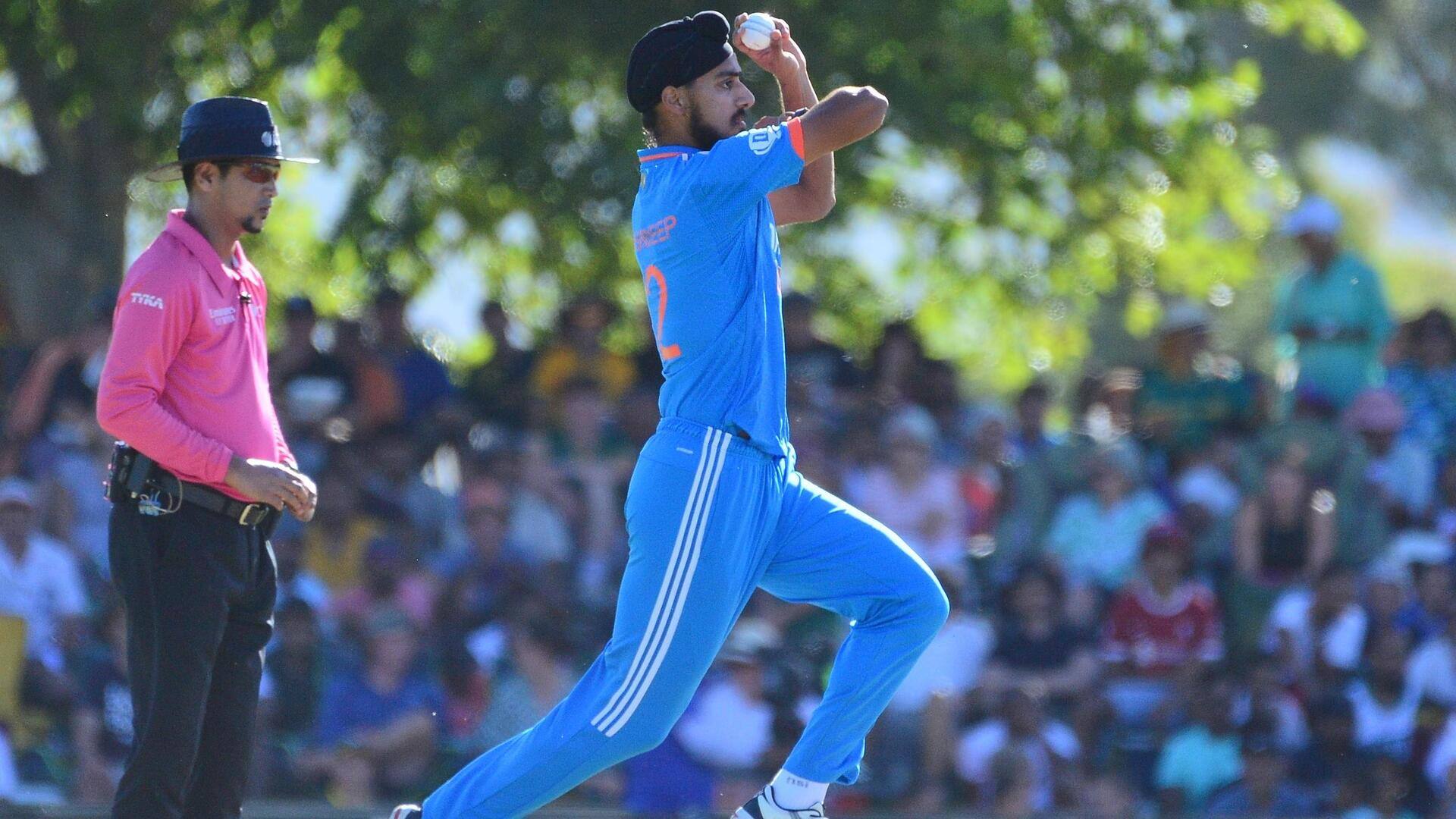 दक्षिण अफ्रीका बनाम भारत: अर्शदीप सिंह ने की वनडे करियर की दूसरी सर्वश्रेष्ठ गेंदबाजी, जानिए आंकड़े