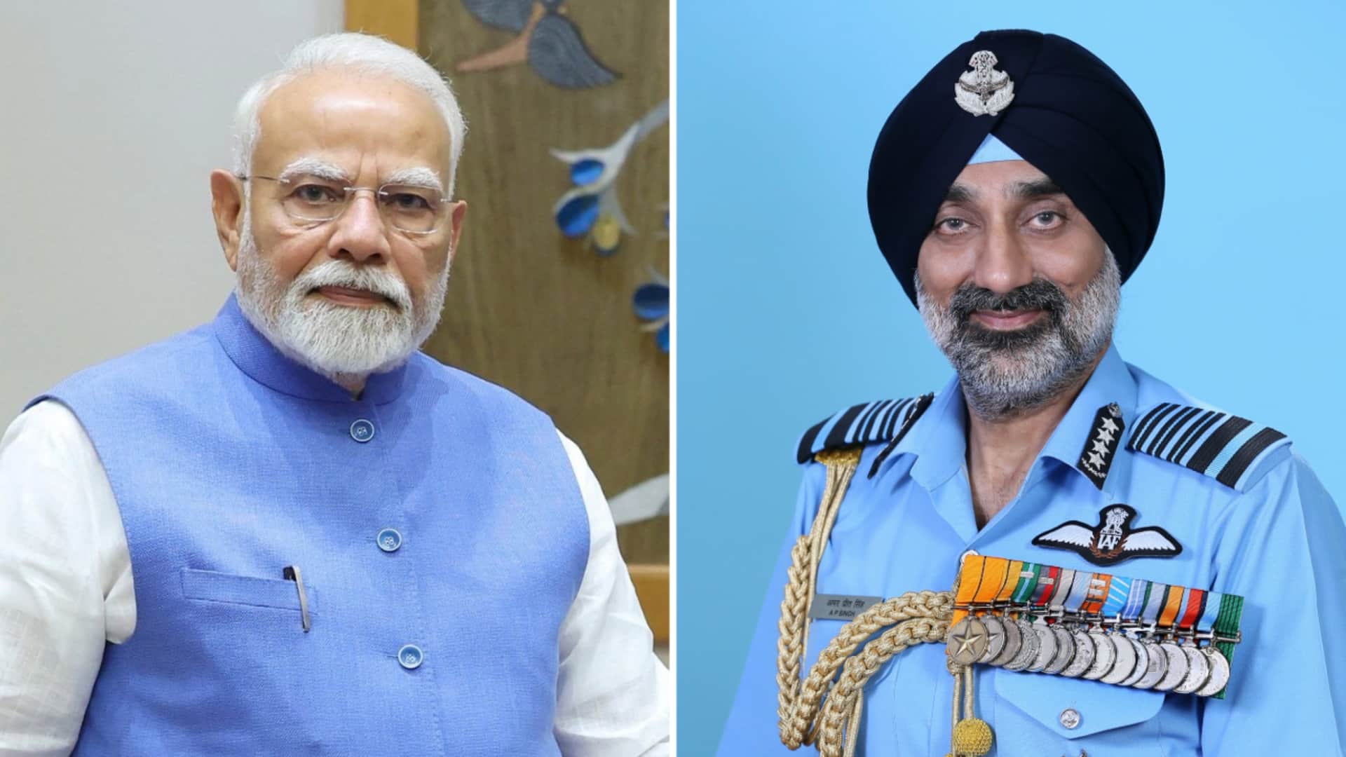 पाकिस्तान से तनाव के बीच प्रधानमंत्री मोदी ने वायुसेना प्रमुख के साथ की बैठक पाकिस्तान से तनाव के बीच प्रधानमंत्री मोदी ने वायुसेना प्रमुख के साथ की बैठक